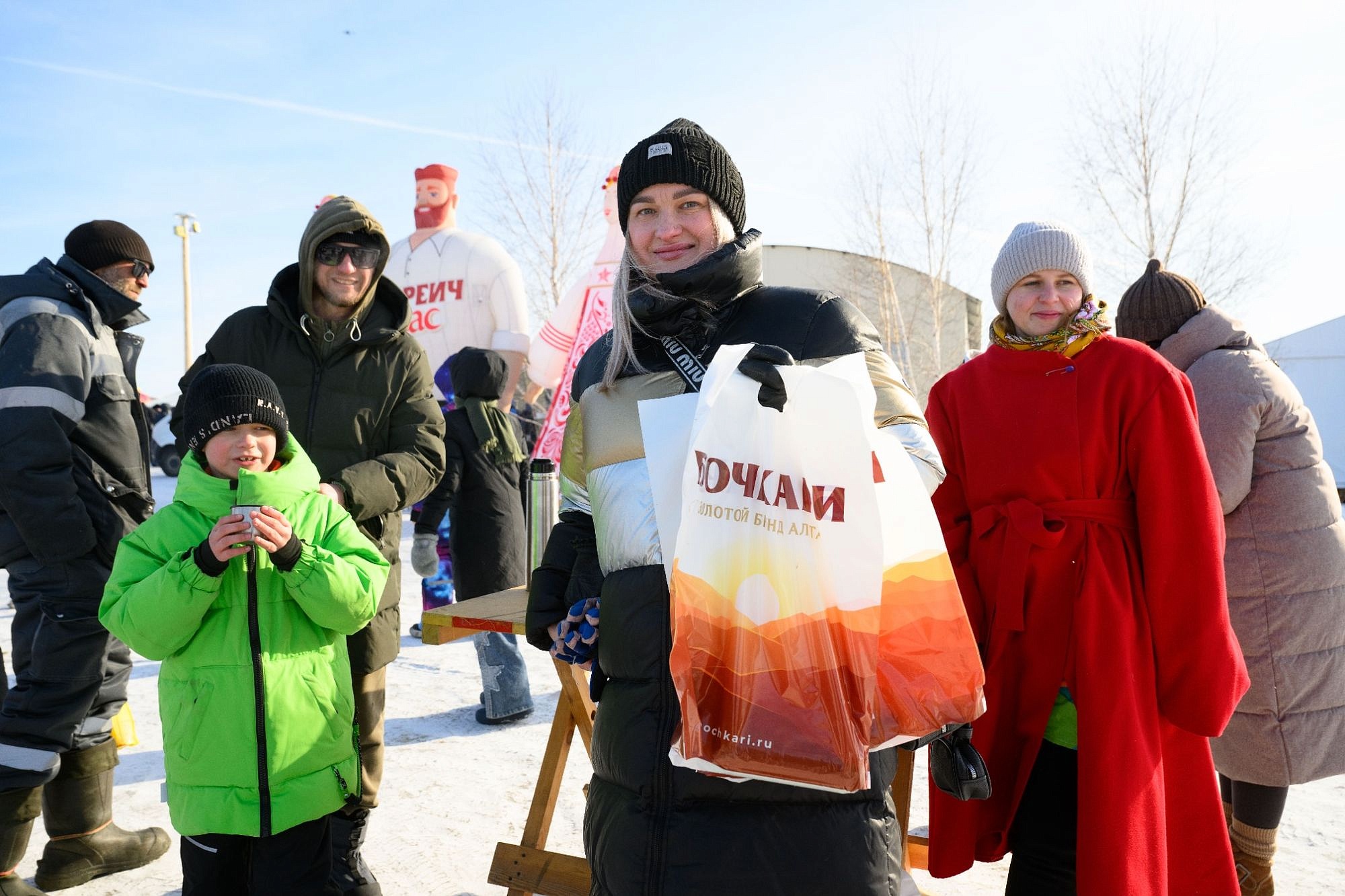 «Бочкари» на Сибирской Масленице