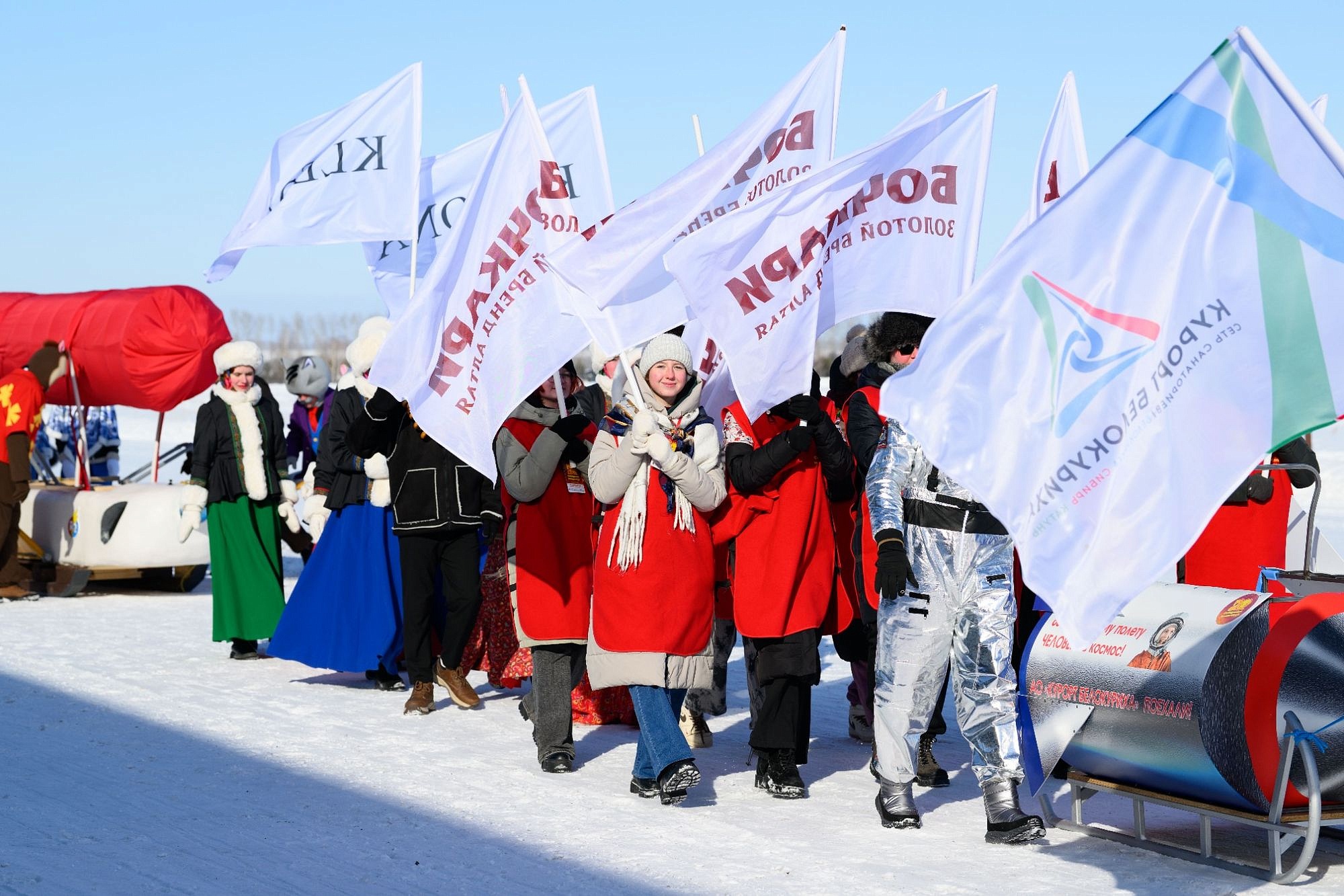 «Бочкари» на Сибирской Масленице